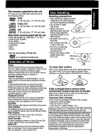 Preview for 7 page of Panasonic PVDM2792 - MONITOR/DVD COMBO Operating Instructions Manual