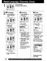 Preview for 16 page of Panasonic PVDM2792 - MONITOR/DVD COMBO Operating Instructions Manual