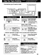 Preview for 19 page of Panasonic PVDM2792 - MONITOR/DVD COMBO Operating Instructions Manual