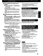 Preview for 21 page of Panasonic PVDM2792 - MONITOR/DVD COMBO Operating Instructions Manual