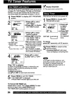 Preview for 26 page of Panasonic PVDM2792 - MONITOR/DVD COMBO Operating Instructions Manual