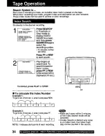 Preview for 34 page of Panasonic PVDM2792 - MONITOR/DVD COMBO Operating Instructions Manual