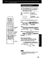 Preview for 35 page of Panasonic PVDM2792 - MONITOR/DVD COMBO Operating Instructions Manual