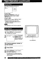 Preview for 36 page of Panasonic PVDM2792 - MONITOR/DVD COMBO Operating Instructions Manual