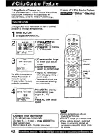 Preview for 40 page of Panasonic PVDM2792 - MONITOR/DVD COMBO Operating Instructions Manual