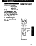 Preview for 43 page of Panasonic PVDM2792 - MONITOR/DVD COMBO Operating Instructions Manual