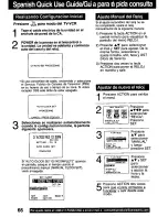 Preview for 66 page of Panasonic PVDM2792 - MONITOR/DVD COMBO Operating Instructions Manual