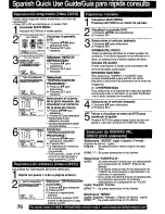 Preview for 70 page of Panasonic PVDM2792 - MONITOR/DVD COMBO Operating Instructions Manual