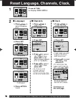 Предварительный просмотр 16 страницы Panasonic PVDM2793 - TV/VCR/DVD COMBO Operating Instructions Manual