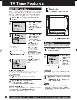 Предварительный просмотр 26 страницы Panasonic PVDM2793 - TV/VCR/DVD COMBO Operating Instructions Manual