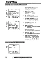 Предварительный просмотр 18 страницы Panasonic PVL750 - VHS-C PALMCORDER Operating Manual