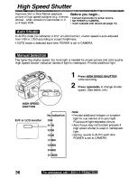 Предварительный просмотр 36 страницы Panasonic PVL750 - VHS-C PALMCORDER Operating Manual