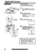 Предварительный просмотр 50 страницы Panasonic PVL750 - VHS-C PALMCORDER Operating Manual