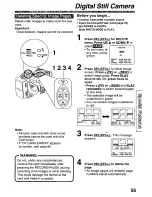 Предварительный просмотр 55 страницы Panasonic PVL750 - VHS-C PALMCORDER Operating Manual