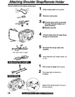 Preview for 16 page of Panasonic PVL850 - VHS-C PALMCORDER Operating Manual