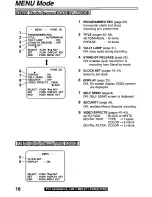 Preview for 18 page of Panasonic PVL850 - VHS-C PALMCORDER Operating Manual