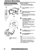 Preview for 24 page of Panasonic PVL850 - VHS-C PALMCORDER Operating Manual