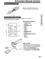 Preview for 29 page of Panasonic PVL850 - VHS-C PALMCORDER Operating Manual