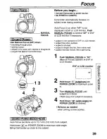 Preview for 39 page of Panasonic PVL850 - VHS-C PALMCORDER Operating Manual