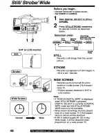 Preview for 48 page of Panasonic PVL850 - VHS-C PALMCORDER Operating Manual