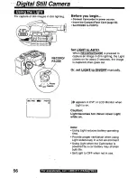 Preview for 56 page of Panasonic PVL850 - VHS-C PALMCORDER Operating Manual