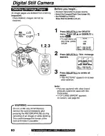 Preview for 60 page of Panasonic PVL850 - VHS-C PALMCORDER Operating Manual