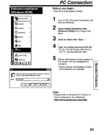 Preview for 65 page of Panasonic PVL850 - VHS-C PALMCORDER Operating Manual