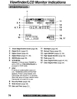 Preview for 74 page of Panasonic PVL850 - VHS-C PALMCORDER Operating Manual
