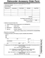 Preview for 81 page of Panasonic PVL850 - VHS-C PALMCORDER Operating Manual