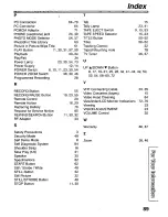 Preview for 89 page of Panasonic PVL850 - VHS-C PALMCORDER Operating Manual