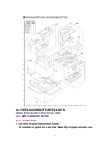 Preview for 78 page of Panasonic PVQ-1312W Service Manual