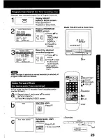 Предварительный просмотр 23 страницы Panasonic PVQ-2510 Operating Operating Manual