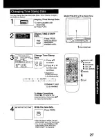 Предварительный просмотр 27 страницы Panasonic PVQ-2510 Operating Operating Manual