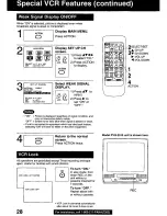 Предварительный просмотр 28 страницы Panasonic PVQ-2510 Operating Operating Manual