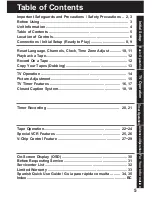 Предварительный просмотр 5 страницы Panasonic PVQ-2512 Operating Operating Instructions Manual