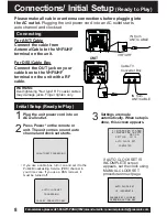 Предварительный просмотр 8 страницы Panasonic PVQ-2512 Operating Operating Instructions Manual