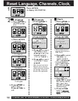 Предварительный просмотр 10 страницы Panasonic PVQ-2512 Operating Operating Instructions Manual