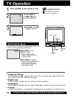 Предварительный просмотр 14 страницы Panasonic PVQ-2512 Operating Operating Instructions Manual