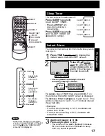 Предварительный просмотр 17 страницы Panasonic PVQ-2512 Operating Operating Instructions Manual