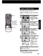 Предварительный просмотр 19 страницы Panasonic PVQ-2512 Operating Operating Instructions Manual