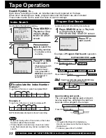 Предварительный просмотр 22 страницы Panasonic PVQ-2512 Operating Operating Instructions Manual