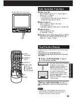 Предварительный просмотр 23 страницы Panasonic PVQ-2512 Operating Operating Instructions Manual