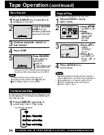 Предварительный просмотр 24 страницы Panasonic PVQ-2512 Operating Operating Instructions Manual