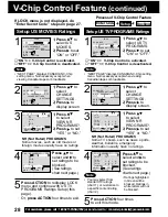 Предварительный просмотр 28 страницы Panasonic PVQ-2512 Operating Operating Instructions Manual