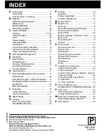 Предварительный просмотр 36 страницы Panasonic PVQ-2512 Operating Operating Instructions Manual