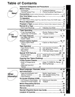 Preview for 3 page of Panasonic PVQ-M2509 Operating Operating Manual