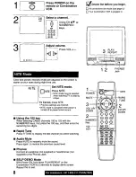 Preview for 8 page of Panasonic PVQ-M2509 Operating Operating Manual