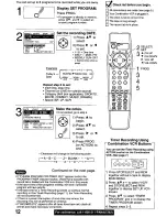 Preview for 12 page of Panasonic PVQ-M2509 Operating Operating Manual