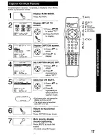 Preview for 17 page of Panasonic PVQ-M2509 Operating Operating Manual