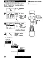 Preview for 24 page of Panasonic PVQ-M2509 Operating Operating Manual